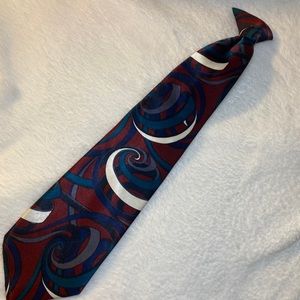 KETCH Mens Clip-on Tie